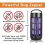 Mosquito Killer Electronic Insect Bug Zapper UV Light Kill Flying Pests Gnat Trap Catcher Attractant Lamp 800V Grid for Indoor Home. Black Mosquito Killer Electronic Insect Bug Zapper UV Light Kill Flying Pests Gnat Trap Catcher Attractant Lamp 800V Grid for Indoor Home. Black