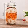 Yl Ly Sealed Cans, Glass Jars, Transparent Glass, Kimchi, Medicinal Cans, Storage Tanks, Miscellaneous Grains, 3.2L 5L5L (With Scale)
