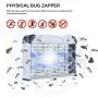SPICA Electric Bug Zapper Insect Mosquito Pest Killer Fly Trap 20W Electronic Indoor Use 2 Replacement UVA Light Bulbs Included SPICA Electric Bug Zapper Insect Mosquito Pest Killer Fly Trap 20W Electronic Indoor Use 2 Replacement UVA Light Bulbs Included
