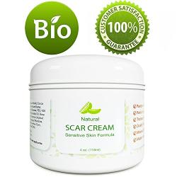 Best Scar Cream for Face - Vitamin E Oil for Skin After Surgery - Stretch Mark Remover for Men & Women - Anti Aging Lotion - Acne Scar Removal for Old Scars on Body - Scar Treatment for Cuts