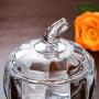 AXTG Candy Jar,Glass Storage with Lid Candy Jar Biscuit Box Containers Give Your Child The Best Gift,A