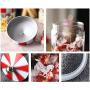 Glass Sealed Jars, Moisture-Proof Kitchen Food Containers, Storage Of Spices/Tea/Oatmeal/Coffee Beans