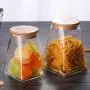 Glasbehälter mit Dichtung/Glasbehälter/Dichtgläser für Trockenprodukte wie Mehl, Müsli, Kaffee