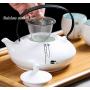 Voici une traduction possible :

Thermos à thé en céramique style vintage, filtre en acier inoxydable, bouilloire, pot de stockage de l'eau, culture du thé chinoise, vert, jasmin, fleurs, thé noir, café, lait, salon, amateurs de thé, 520ML.