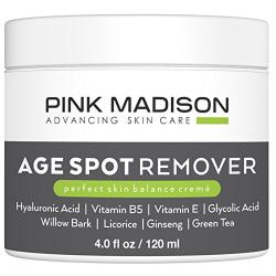 Dark Spot Corrector Best Age Spot Remover Treatment for Face Hands Body Circle 4 Ounce Cream