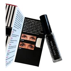 Ready To Wear LASH EXTENSION NOT Mascara Fine Dry Fibers Extends Lashes Long Lasting (BLACK)