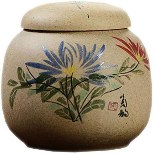 Kylin Express Candy/Snack Pot Tea Coffee Storage Jar/Chinese Tea Container, D