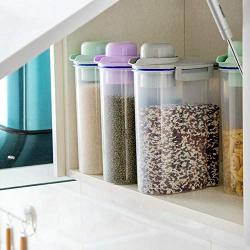 Kitchen Storage Boxes Plastic Rice Vegetable Food Large Food-Grade Container Jar Kitchen Organizer Bins Tools,Green