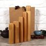 Fdit Portable Handmade Natural Bamboo Tea Jar Seal Storage Holder Container Box Incense Holder with Lid Kitchen Accessories(#4-2.5 x 19cm)
