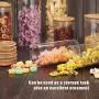 Bouteilles en verre, bocaux fermés, contenants de cuisine pour stockage des épices, bonbons, thé, boîtes de rangement, Z3 5,5x15cm