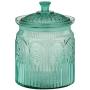 The Pioneer Woman Adeline Glass Cookie Jar - Turquoise