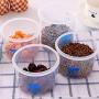 Eduton Multi-Functional Plastic Sealed Cans Home Kitchen Food Grain Storage Jar
