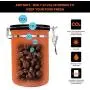Contenant à Café, Récipient de Rangement Hermétique avec Cuillère, 1,5 LB de Café Fraîche pour une Portion Facile, Support en Acier Inoxydable, Coffre à Vide CO2 Valve, 680 ml (Orange Grand) Contenant à Café, Récipient de Rangement Hermétique avec Cuillère, 1,5 LB de Café Fraîche pour une Portion Facile, Support en Acier Inoxydable, Coffre à Vide CO2 Valve, 680 ml (Orange Grand)