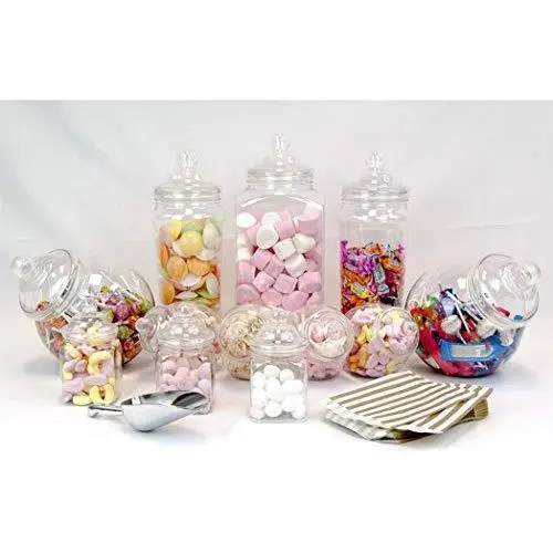 Bocal Topstar Sweet Jar - Kit 12 Or (1x4,5L 2x3,2L 2x2,5L 4x650ml 3x450ml 1xCuillère 50 Sachet Or) Bocal Topstar Sweet Jar - Kit 12 Or (1x4,5L 2x3,2L 2x2,5L 4x650ml 3x450ml 1xCuillère 50 Sachet Or)