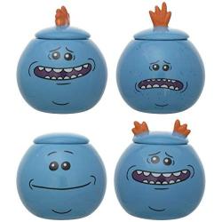 Rick and Morty Mr Meeseeks 6oz Jar Set, 4 pieces