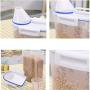 ManxiVoo 2L Plastic Cereal Dispenser Storage Box Kitchen Food Grain Rice Storage Organizer Kitchen Containers (Clear)