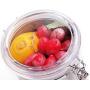 Stainless Steel Airtight Sealed Canister Storage Can Sugar Coffee Tea Tin Candy Sealed Cans Box Holder Bottles Jars 5Inch,S 4Inch
