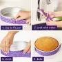 JUSTDOLIFE Bake Even Strip Creative Super Absorbent Thick Cotton Cake Pan Strip Cake Strip JUSTDOLIFE Bake Even Strip Creative Super Absorbent Thick Cotton Cake Pan Strip Cake Strip