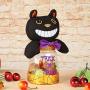 WinnerEco Halloween Cute Candy Sugar Box Jar Ornament Home Festival Decor (Black Cat)