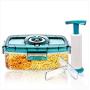 Kitchen Food Storage Jar Airtight Food Storage Vacuum Crisper Storage Box   Refrigerator Storage Box Fruit Snacks Dry Herbs Storage Tank Sealed Box moisture-proof multi-purpose (Color : #2)