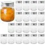 Cedilis 20 Pack 4oz Mini Mason Jars with Regular Airtight Lids, Jelly Jars, Canning Jars for Jam, Honey, Wedding Favors, Shower Favors, Baby Foods Cedilis 20 Pack 4oz Mini Mason Jars with Regular Airtight Lids, Jelly Jars, Canning Jars for Jam, Honey, Wedding Favors, Shower Favors, Baby Foods