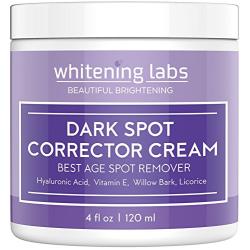 Dark Spot Corrector Face Body Cream. Spot Fade Remover Diminisher for Men and Women 4 OZ