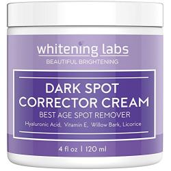 Dark Spot Corrector Face Body Cream. Spot Fade Remover Diminisher for Men and Women 4 OZ