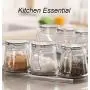 CSPFAIRY Kitchen Creative Transparent Spice Jars Multifunction Seasoning Box for Pepper Spice Salt 4pcs/Set CSPFAIRY Kitchen Creative Transparent Spice Jars Multifunction Seasoning Box for Pepper Spice Salt 4pcs/Set
