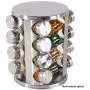Étagère à épices PENGKE, tour à épices en acier inoxydable, rangement de pots de condiments ronds avec 16 bouteilles en verre, organisateur de comptoir de cuisine, pack de 1 Étagère à épices PENGKE, tour à épices en acier inoxydable, rangement de pots de condiments ronds avec 16 bouteilles en verre, organisateur de comptoir de cuisine, pack de 1