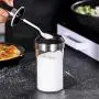 Glass Kitchen Storage Containers - Glass Seasoning Tank Kitchen Spice Kit Bottles Pepper Spoon Seasoning Jars Oil Brush Honey Container Food Storage Container