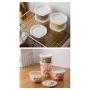 Storage Tank PP Transparent Sealed cans Food Storage Storage Tank (Color : A)