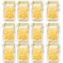 Glasbehälter Ziplock-Beutel, wiederverwendbar, luftdicht, Snack-Beutel, Sandwich-Beutel, Lebensmitteleinsatz, Dichtungsbeutel (12 x Klein)