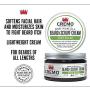 Cremo Mint Blend Beard & Scruff Cream, Moisturizes, Styles and Reduces Beard Itch for All Lengths of Facial Hair, 4 Oz