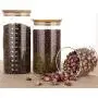 Glass Sealed Jars, Kitchen Household Grain Storage Tanks, Storage Of Spices/Coffee Beans/Oatmeal/Snacks