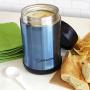 BlinkOne Food Jar with Folding Spoon: Double Walled Insulated, Unbreakable, Leak Proof and Shake Resistant Container Flask (16 oz)