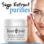 Sage and Citrus Moisturizer 2 oz Natural Face Cream Oil Free Skin Types Normal, Oily, Combination, Acne Prone Anti-Wrinkle Tighten Lift
