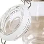 Glasbehälter für die Küche, Gosear 4 Stück 250ml Runde Klare Glas-Küchenbehälter + 36 Stück Schablonen-Schriftzug-Aufkleber für Haus-, Küche, Snacks, Soßen, Kunsthandwerk, Dekorationsprojekte
