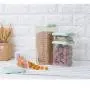 Transparent Plastic Kitchen Refrigerator Food Grain Storage Container Seal Milk Powder Nut Convenient Vacuum Storage Box 1800ML Food Dispensers
