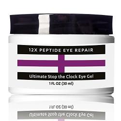 COLLAGEN Peptides EYE Cream Gel with Hyaluronic Acid and Organic Vitamin C