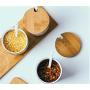 Mini Spice Jars Simple Nordic Cartoon Sauce Jar Creative Ceramic Seasoning Set