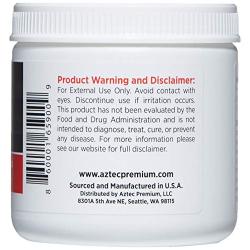 AZTEC PREMIUM , Indian Healing Clay 1 lb , Deep Pore Cleansing Face & Body Mask Powder , STERILIZED Without Radiation, Chemicals or Preservatives , 100% Natural & Organic Calcium Bentonite Clay