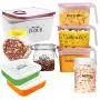Clear Pantry Labels Set for Kitchen Restaurant Storage Organization Water Resistant, 210 Pcs in 7 Sizes for Food Containers, Jars for Flour, Sugar, Coffee Clear Pantry Labels Set for Kitchen Restaurant Storage Organization Water Resistant, 210 Pcs in 7 Sizes for Food Containers, Jars for Flour, Sugar, Coffee