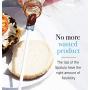 The Spatty, Last Drop Beauty Spatula, 12'', Blue, Reusable, Flexible, As Seen On Shark Tank