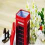 Metal Candy Trinket Tin Jewelry Iron Tea Coin Storage Square Box Case Organizer Case Container,Red