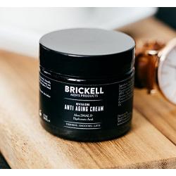 Brickell Mens Revitalizing Anti-Aging Cream For Men, Natural and Organic Anti Wrinkle Night Face Cream To Reduce Fine Lines and Wrinkles, 2 Ounce, Scented