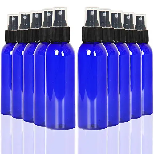 10 Pièces Flacons Plastiques Bleus Youngever 4 oz, Refillables avec Caps, Petits Flacons à Brume pour Voyage 10 Pièces Flacons Plastiques Bleus Youngever 4 oz, Refillables avec Caps, Petits Flacons à Brume pour Voyage
