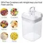 Food Storage Containers with Lids, 5 Pieces Set Airtight Food Containers, Interchangeable Lock Design Food Storage Containers with Lids, 5 Pieces Set Airtight Food Containers, Interchangeable Lock Design