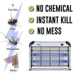 LiBa Bug Zapper Electric Indoor Insect Killer Mosquito, Bug, Fly Killer