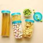 Plastic Sealed Jars, Kitchen Household Grain Storage Tanks, Storage Of Spices Oatmeal/Pasta/Beans