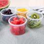 Transparent Plastic Sealed Cans Food Grain Storage Jar Kitchen Grain Storage Box,6